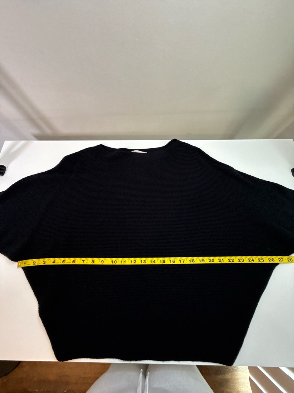 Philosophy Republic Clothing  | Ribbed Dolman Sleeve Sweater | Black | Large - Picture 6 of 9